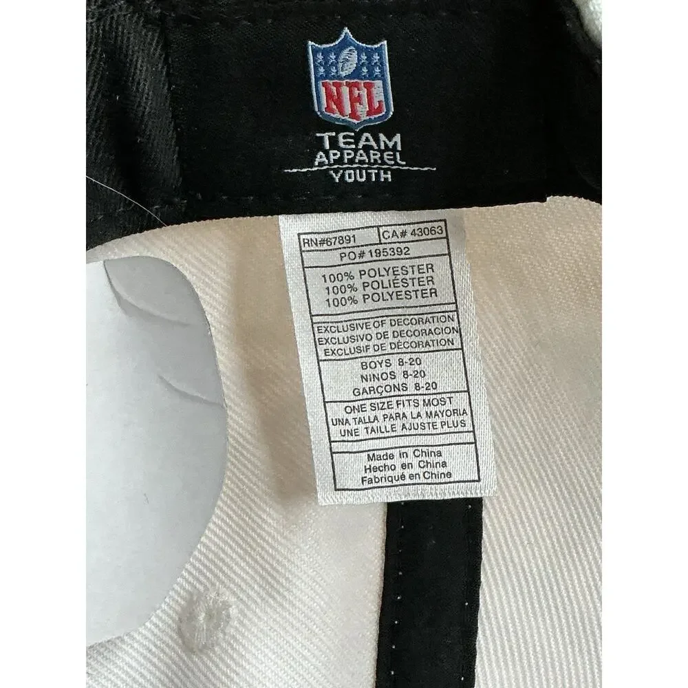 Official Youth Super Bowl 59 Ball‎ Hat, Maroon White, Mardi Gras, New with Tags.